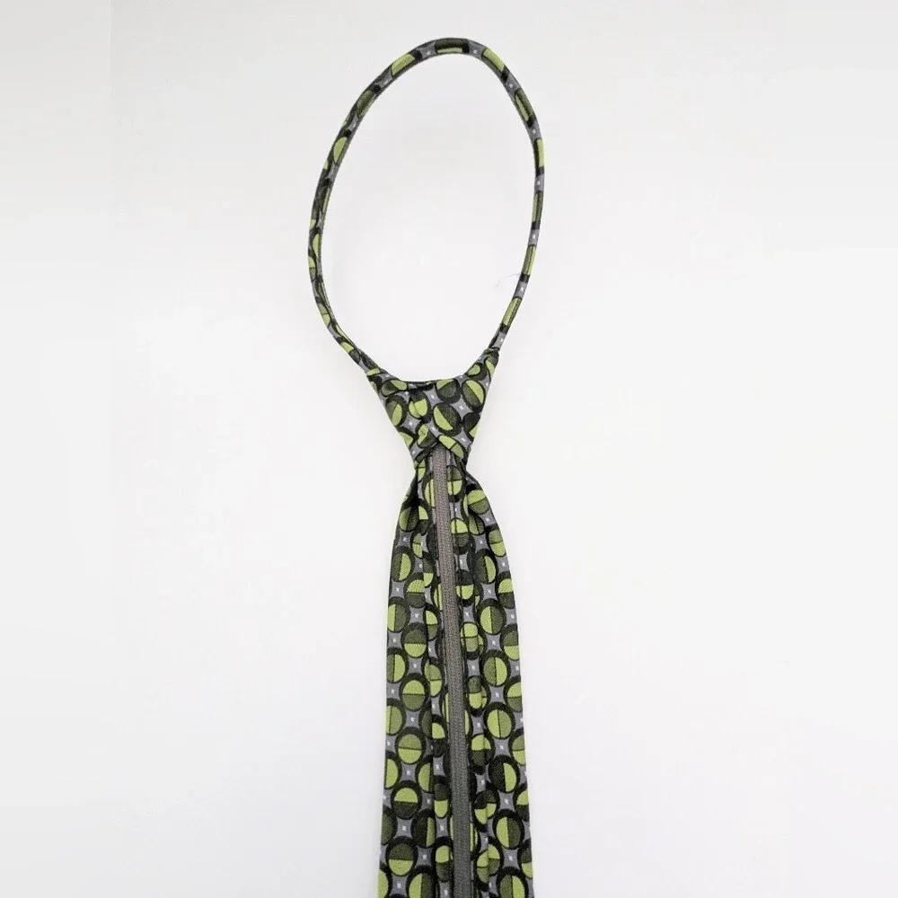 Bundle of 3 Newberry Kids Pre-Knotted/Pre-Tied Adjustable ZIPPER Ties Set